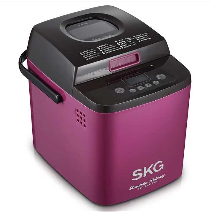 skg bread maker instruction manual