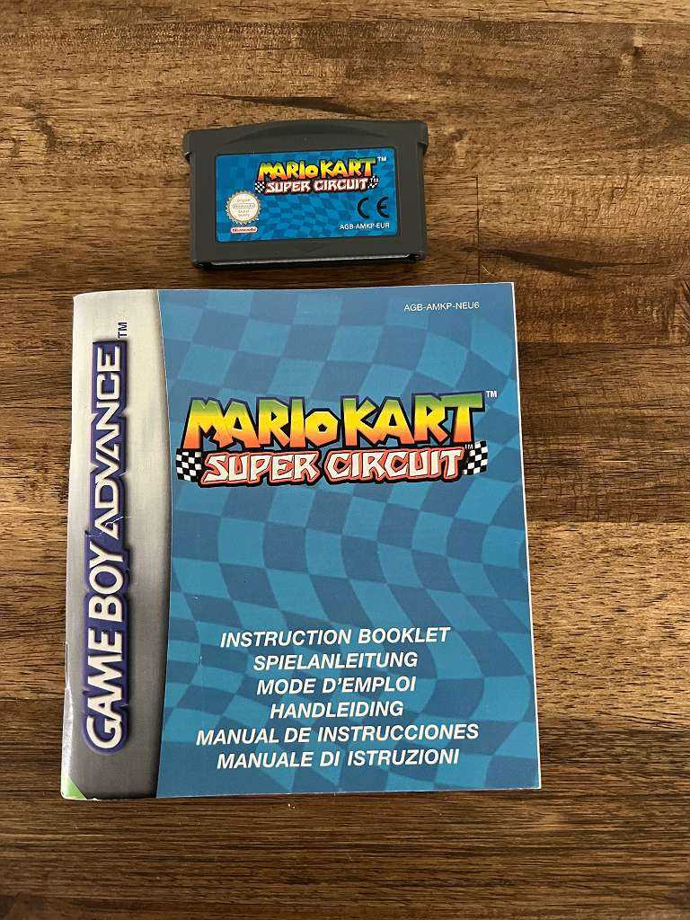 mario kart super circuit instruction manual