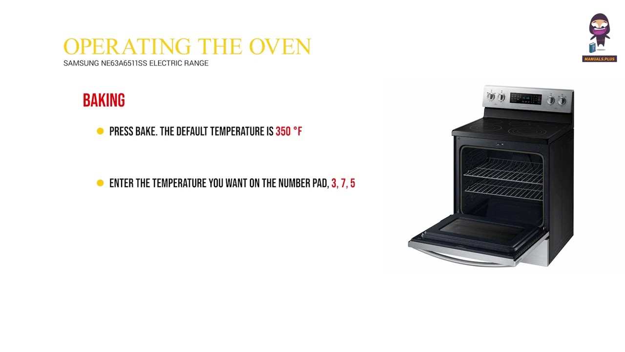 samsung oven instruction manual