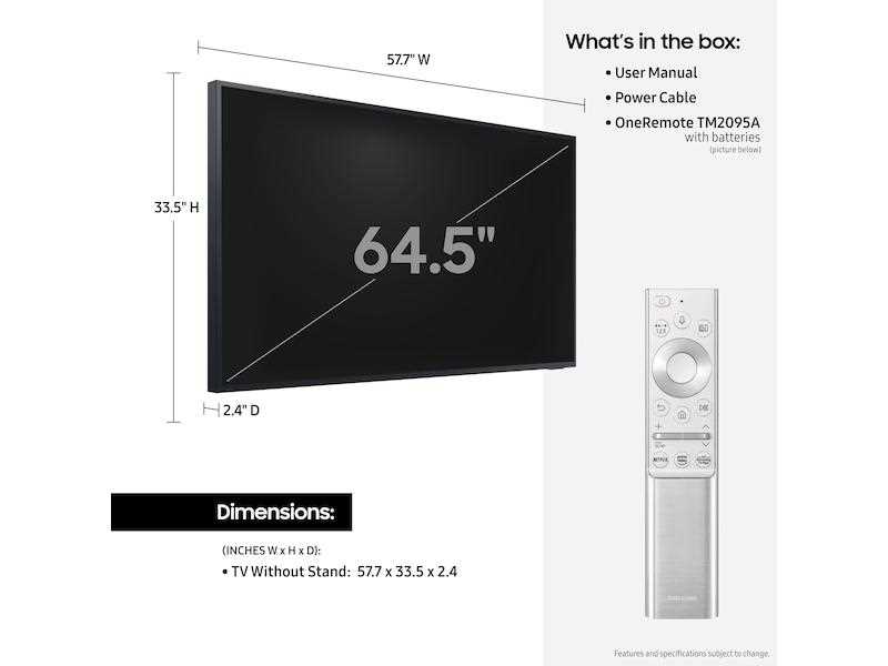 samsung frame tv instruction manual