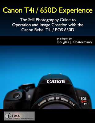 canon rebel t4i instruction manual