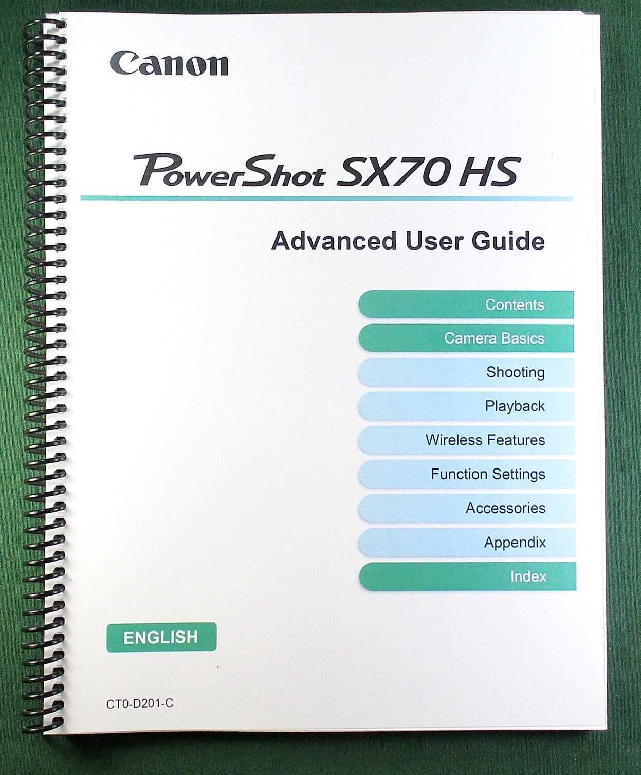 canon powershot sx50 hs instruction manual