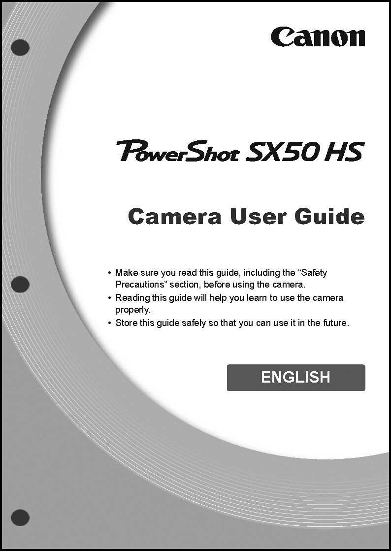 canon powershot sx60 hs instruction manual