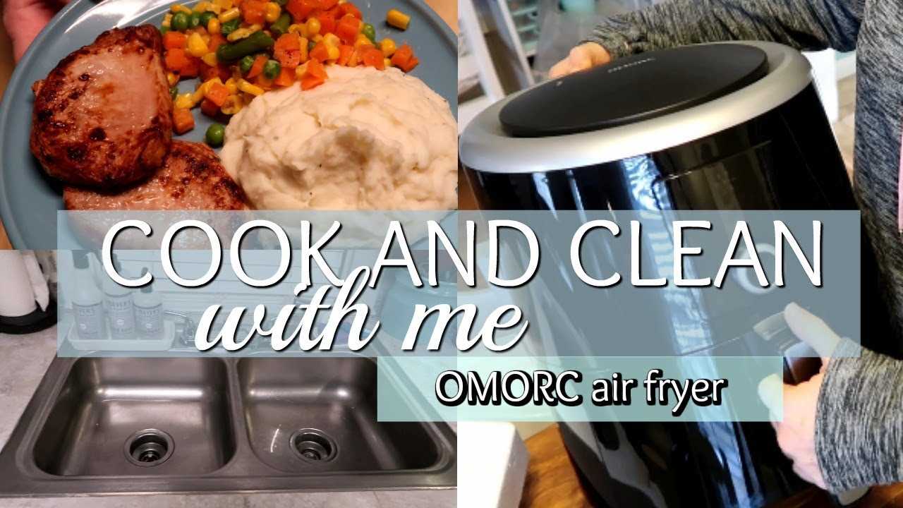 omorc air fryer instruction manual