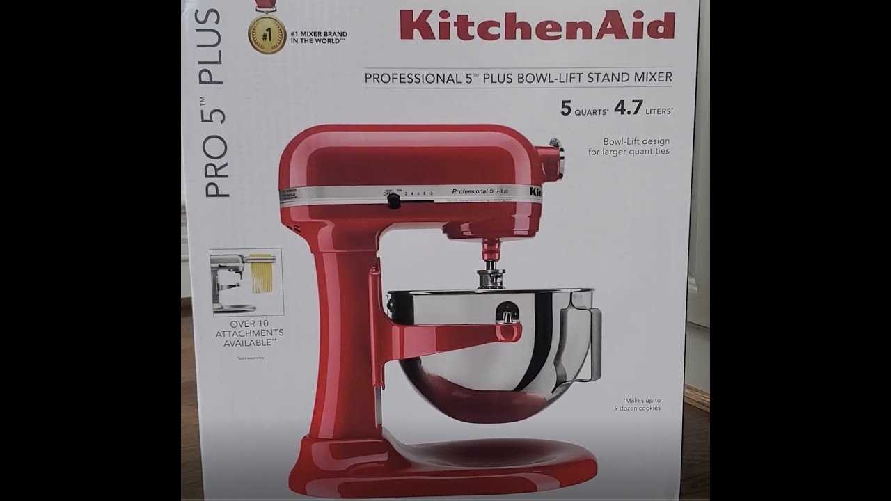 kitchenaid professional 5 plus instruction manual