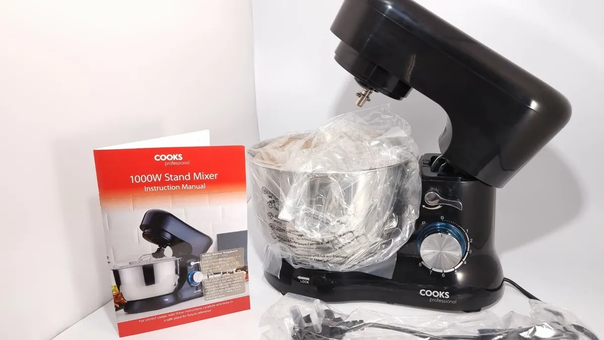 cooks professional stand mixer instruction manual