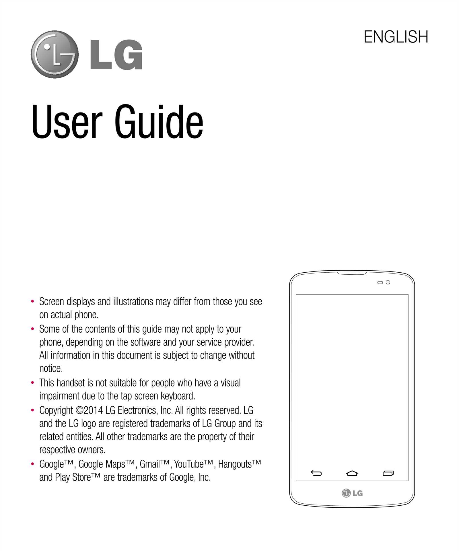 instruction manual for verizon lg cell phone