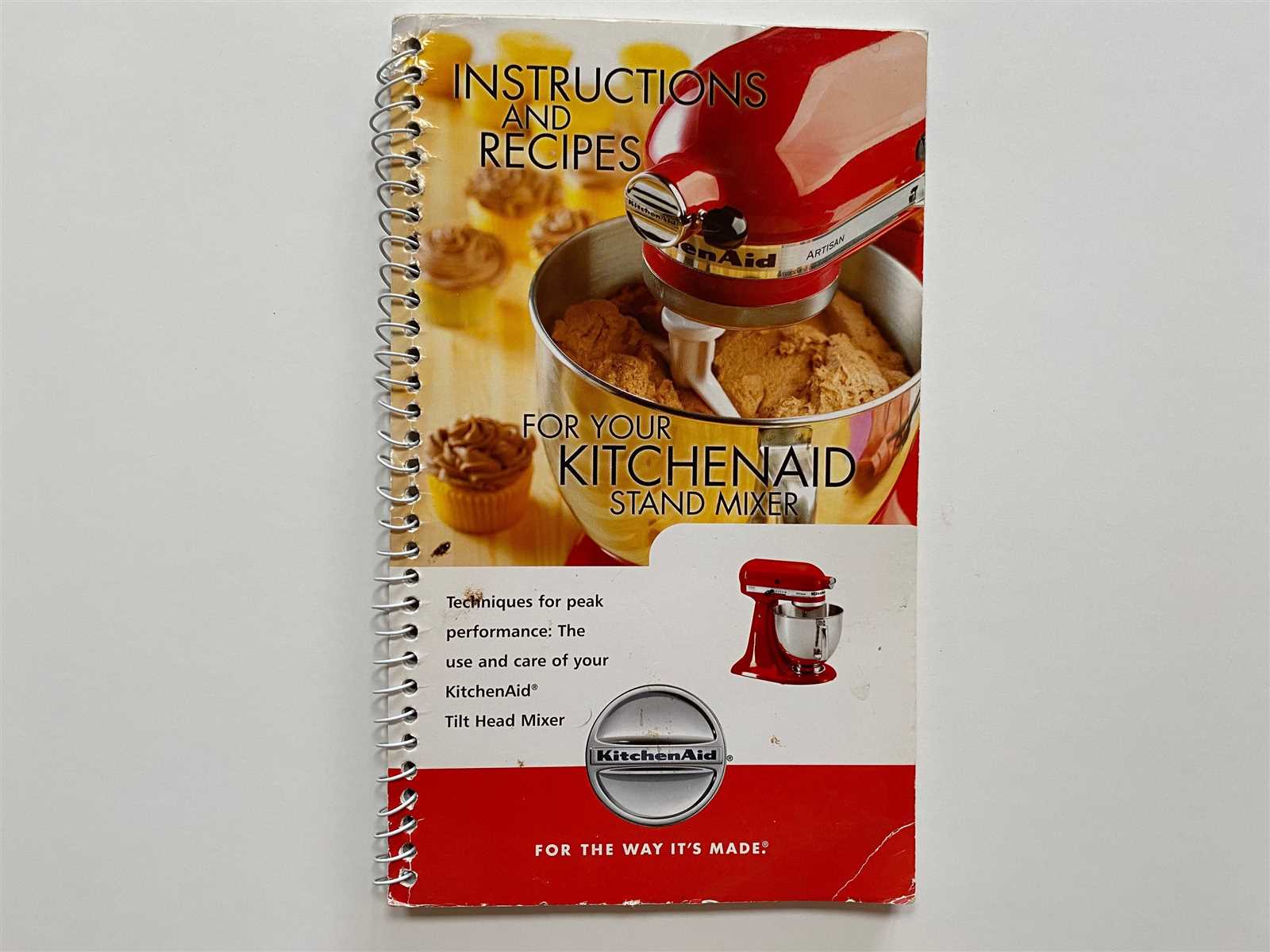 kitchenaid artisan mixer instruction manual