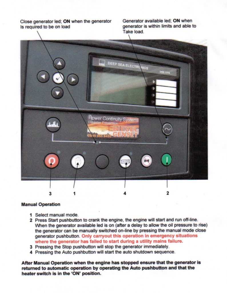 operation instructions gc1030 series genset controller manual