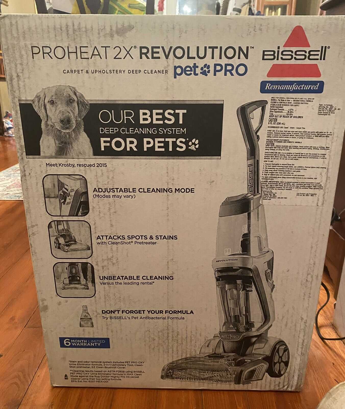 bissell proheat 2x revolution instruction manual