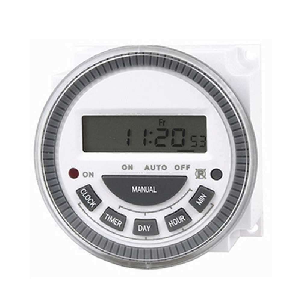 manual boiler timer instructions