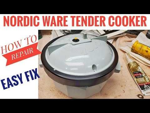 nordic ware tender cooker instruction manual