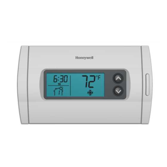 honeywell thermostat rth2310b instruction manual