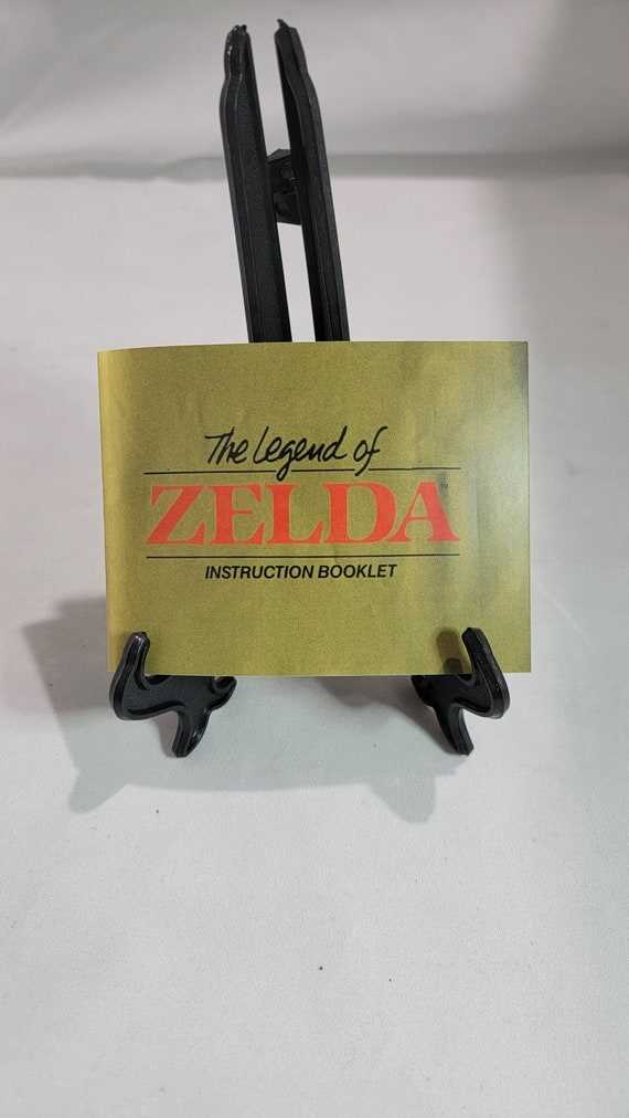 zelda 1 instruction manual