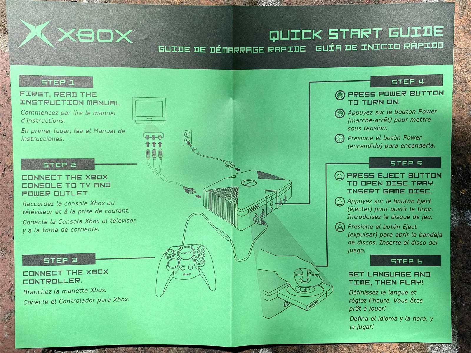 xbox one instruction manual