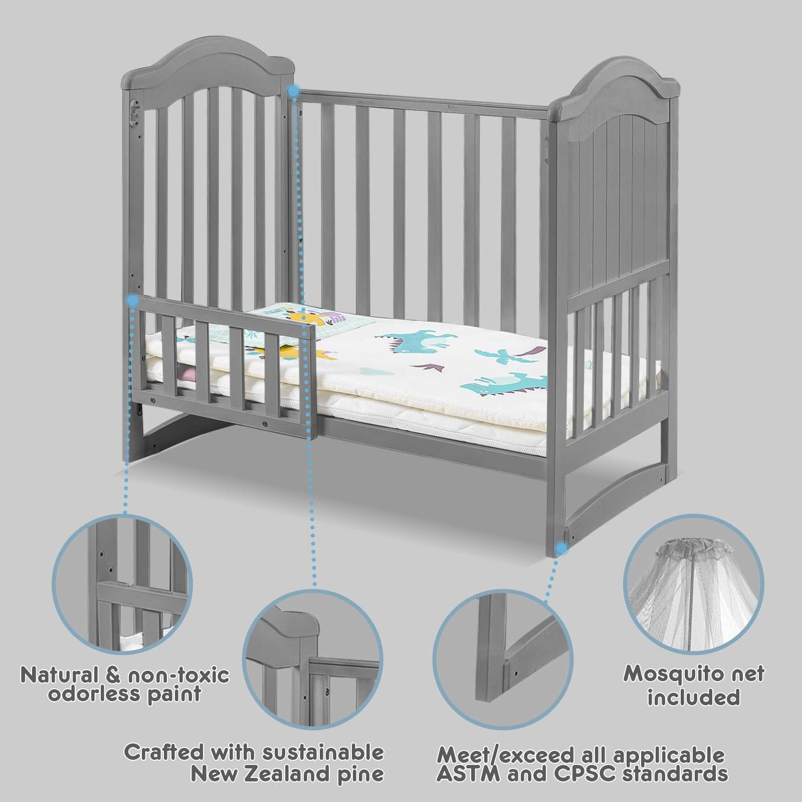 graco crib instruction manual