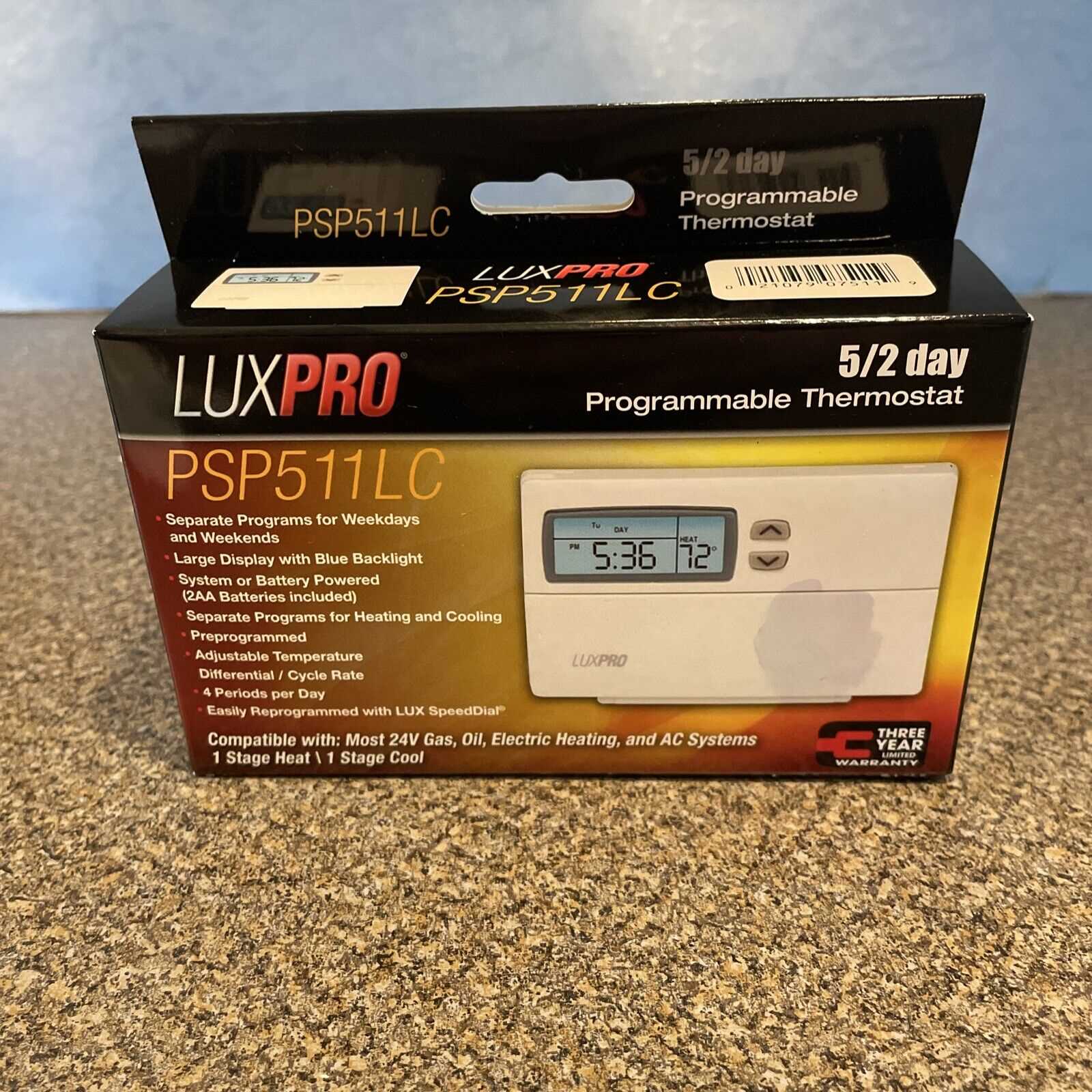 luxpro psp511lc instruction manual