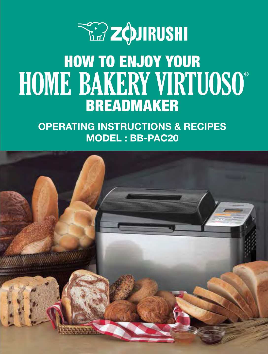 zojirushi bread machine instruction manual