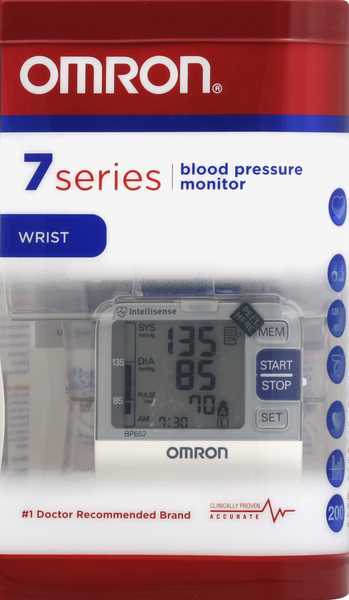 omron 7 series wrist blood pressure monitor bp652 instruction manual