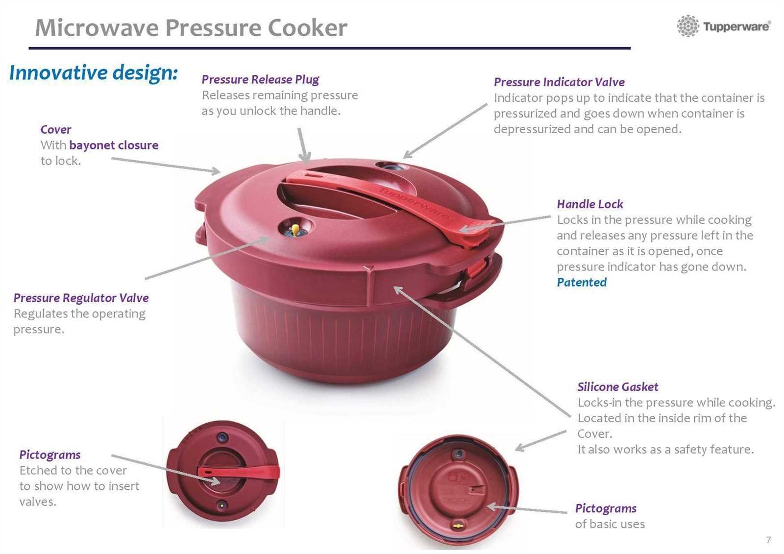 tupperware pressure cooker instruction manual