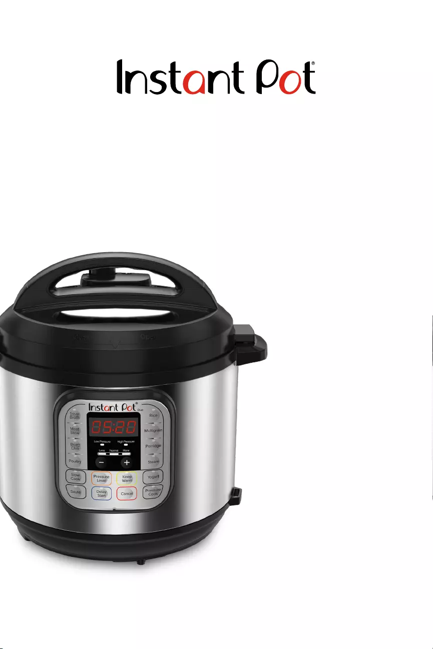 duo pressure cooker instruction manual