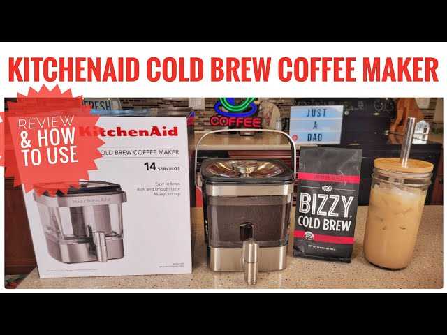 kitchenaid cold brew instruction manual