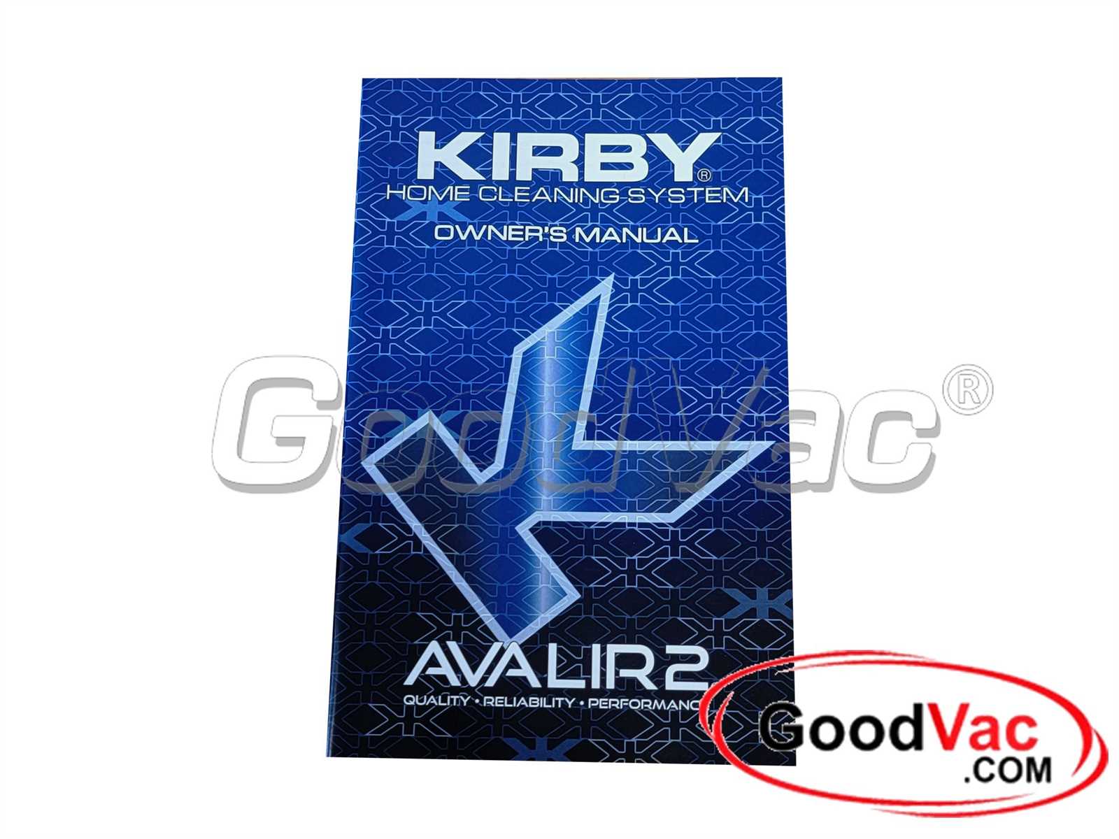 kirby avalir instruction manual