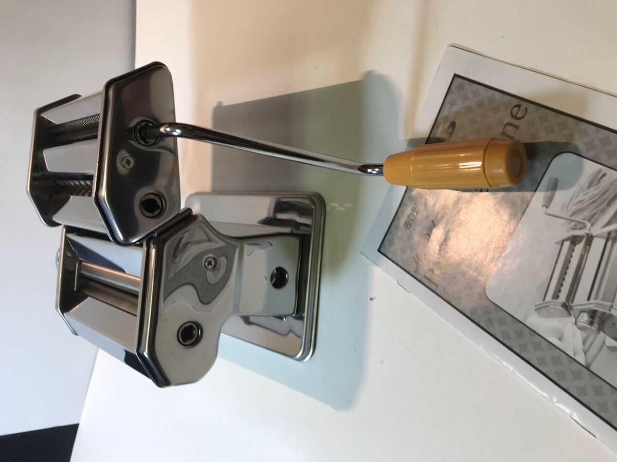my perfect kitchen pasta machine instruction manual