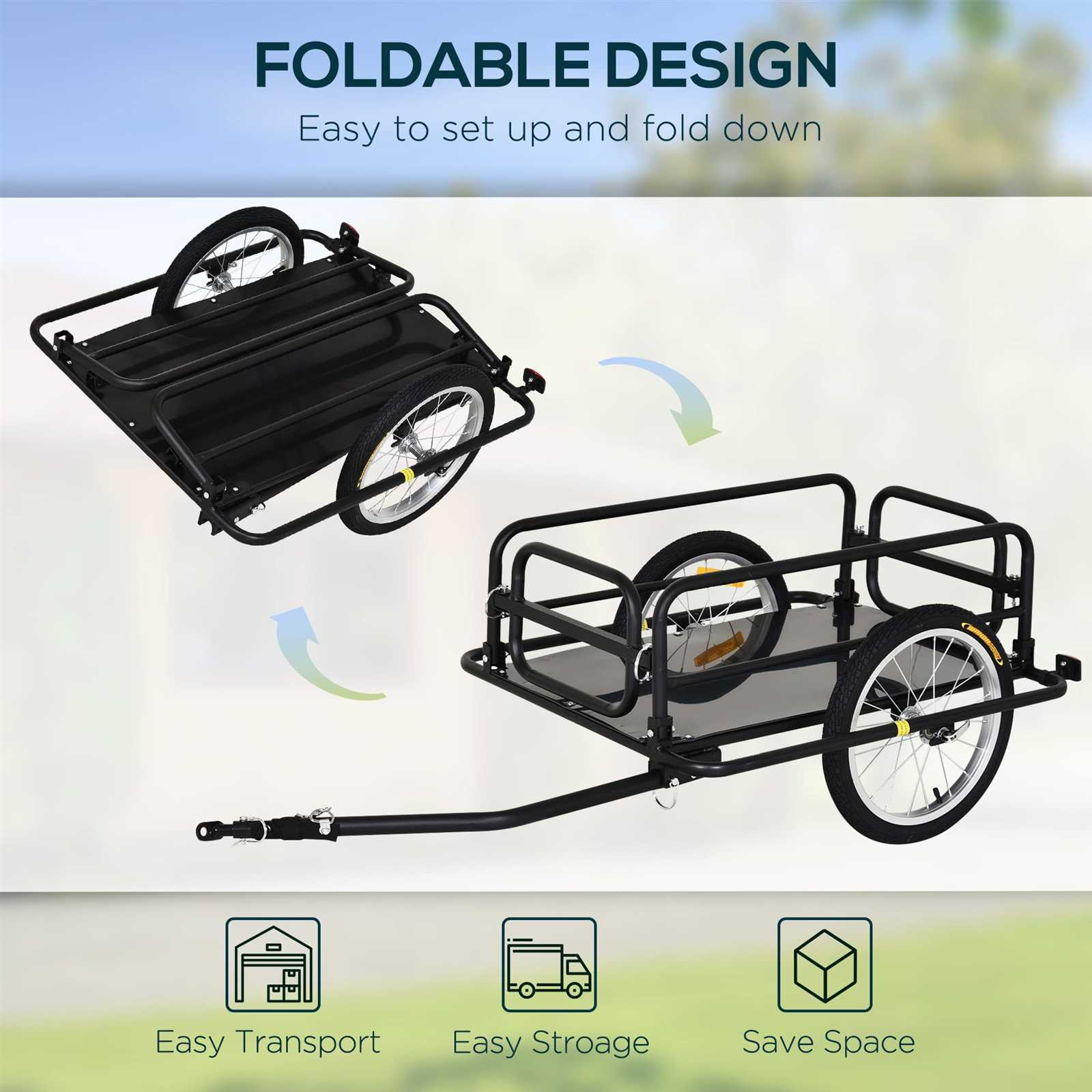 aosom bike trailer instruction manual